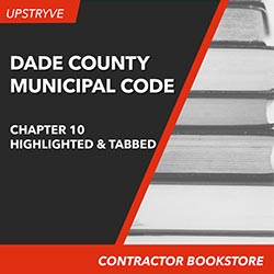 Dade County Municipal Code Chapter 10 , 2015. Dade County Florida, FL; Highlighted & Tabbed