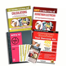 North Carolina 2017 Journeyman Electrician Exam Prep Package