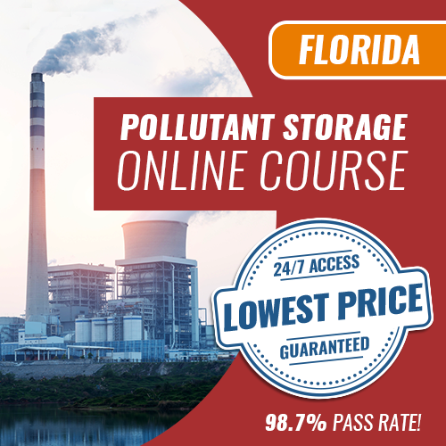 Florida Pollutant Storage Contractor Trade Exam - Online Exam Prep Course