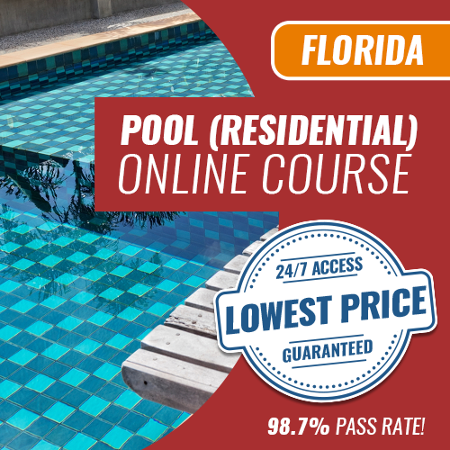 Florida Residential Pool Contractor Trade Exam - Online Exam Prep Course
