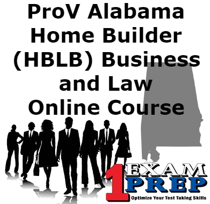 ProV Alabama Home Builder (HBLB) Business and Law Course