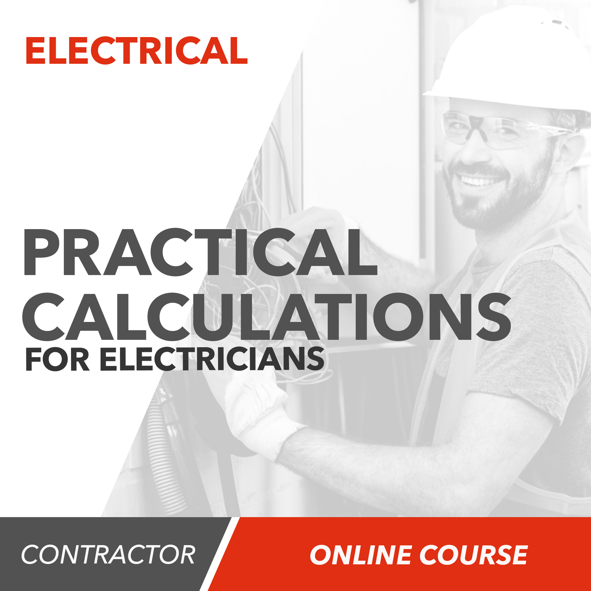 Upstryve's 2020 Practical Calculations for Electricians - ONLINE COURSE product image provided by UpStryve Book Store. Upstryve provides access to online contractor course content, exam prep, books, and practice test questions to students and professionals preparing for their state contracting exams.