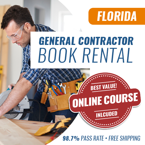 Florida State General, Building and Residential Contractor - Contract Administration & Project Management (Budget Friendly - Non H&T Book Rental)