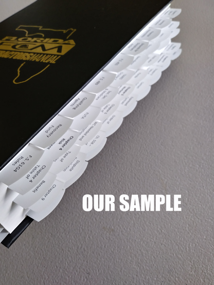 Florida Contractors Manual, 2021 Edition; Highlighted and Tabbed [CONSTRUCTION CONTRACTORS]