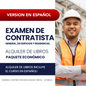 Examen de Contratista General, de Edificios y Residencial de Florida - Alquiler de libros (Paquete económico) (GC, BC, RC - Budget Friendly Book Rental)