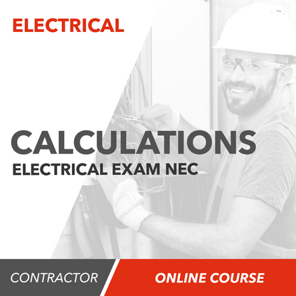 Upstryve's Calculations for Electrical Exam 2014 NEC product image provided by UpStryve Book Store. Upstryve provides access to online contractor course content, exam prep, books, and practice test questions to students and professionals preparing for their state contracting exams.