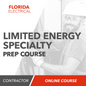 Florida Limited Energy Specialty Contractor - Pearson Vue - Online Exam Prep Course