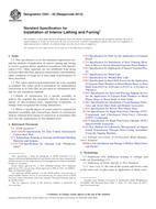 Upstryve's ASTM C841-03(2013) Standard Specification for Installation of Interior Lathing and Furring product image provided by ASTM. Upstryve provides access to online contractor course content, exam prep, books, and practice test questions to students and professionals preparing for their state contracting exams.