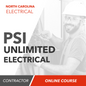 North Carolina PSI Unlimited Electrical Contractor - Online Exam Prep Course