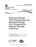 Upstryve's AWWA Standard for Polyvinyl Chloride Pressure Pipe & Fabricated Fittings (AWWA 900-2016) product image provided by AWWA. Upstryve provides access to online contractor course content, exam prep, books, and practice test questions to students and professionals preparing for their state contracting exams.