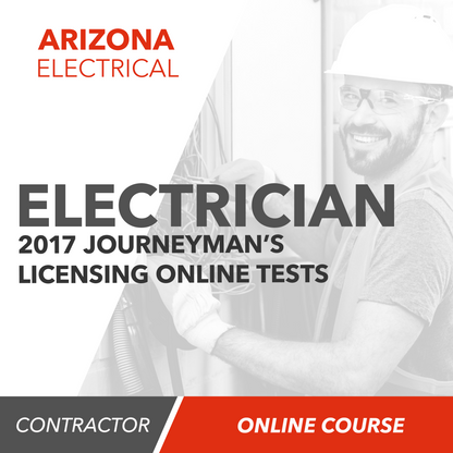 Upstryve's 2017 Journeyman's Electrician Licensing Online Tests product image provided by UpStryve Book Store. Upstryve provides access to online contractor course content, exam prep, books, and practice test questions to students and professionals preparing for their state contracting exams.