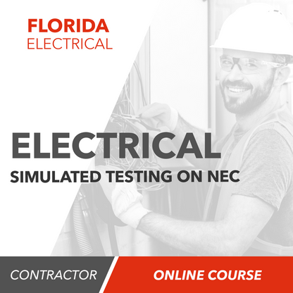 Florida Electrical Simulated Testing on 2014 National Electrical Code