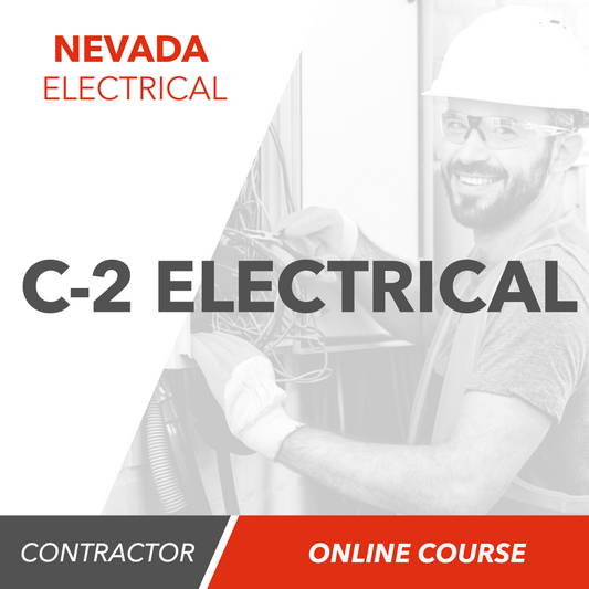 Nevada C-2 Electrical Online Contractor - Online Exam Prep Course