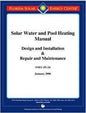 Solar Water & Pool Heating Manual, 2006 Book