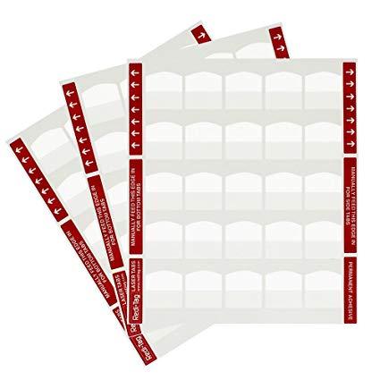 Redi-Tag Laser index Blank tab, 1 Sheet