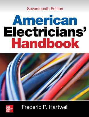Upstryve's American Electricians Handbook 17th Edition product image provided by McGraw-Hill. Upstryve provides access to online contractor course content, exam prep, books, and practice test questions to students and professionals preparing for their state contracting exams.