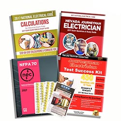 Nevada 2017 Journeyman Electrician Exam Prep Package
