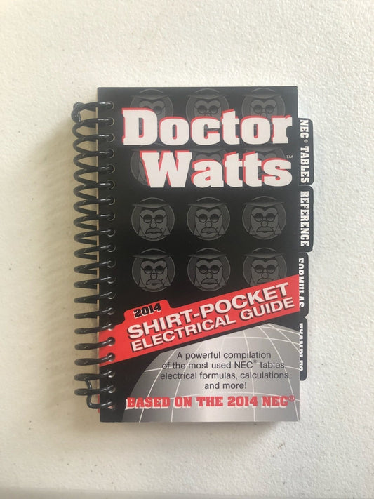 Doctor Watts Shirt-Pocket Electrical Guide 2014