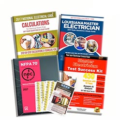 Louisiana 2017 Master Electrician Exam Prep Package