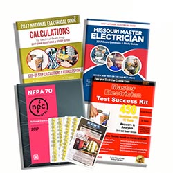 Missouri 2017 Master Electrician Exam Prep Package