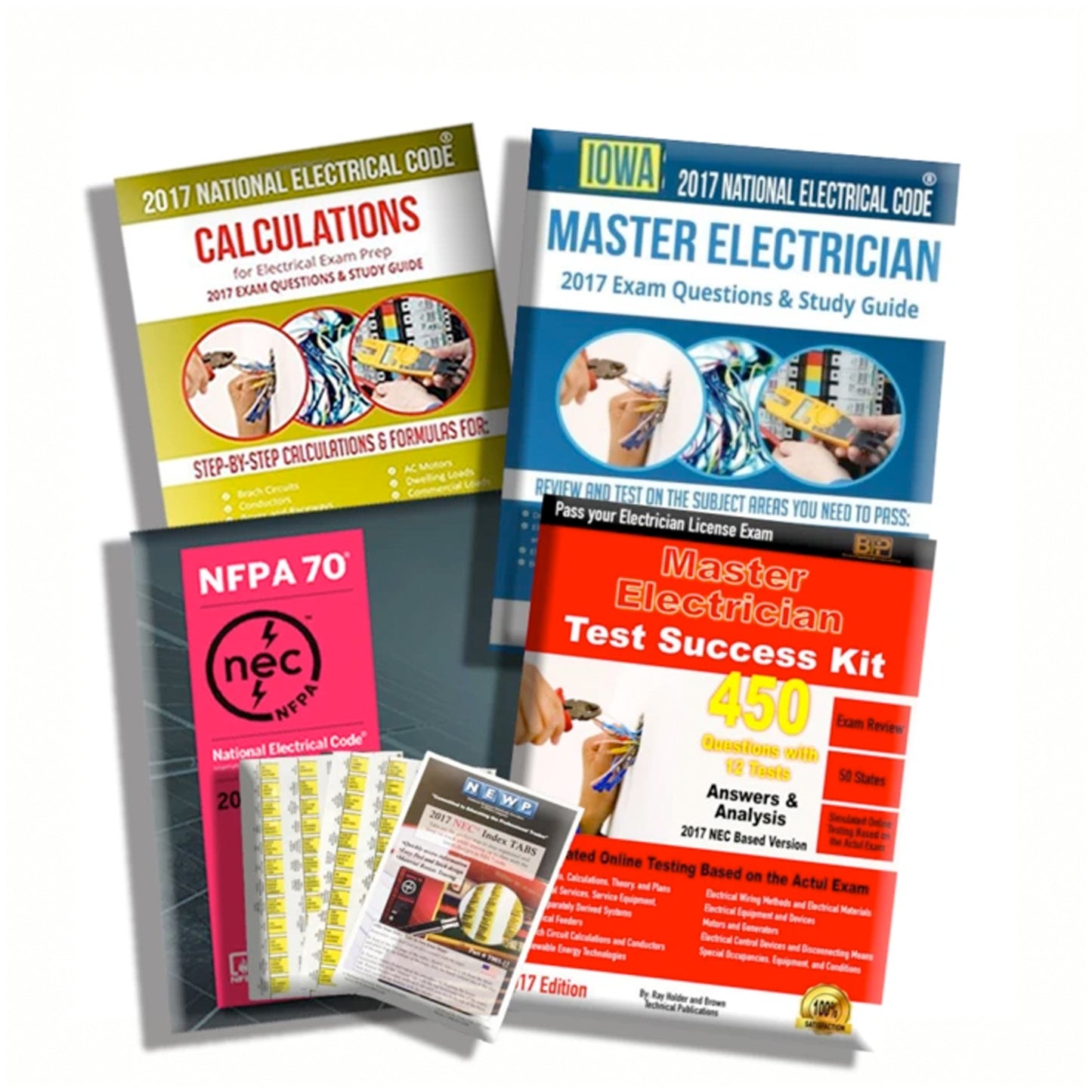 Iowa 2017 Master Electrician Exam Prep Package