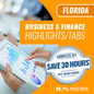 Florida Business and Finance Exam Complete Book Set  Highlighted & Tabbed