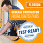 Florida General Contractor Exam Complete Book Set - Highlighted & Tabbed