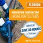 Florida Irrigation Contractor Exam Complete Book Set  Trade Books  Highlighted & Tabbed