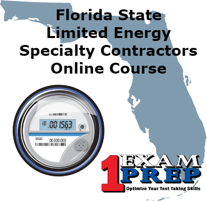 Florida Limited Energy Specialty Contractor - Pearson Vue - Online Exam Prep Course