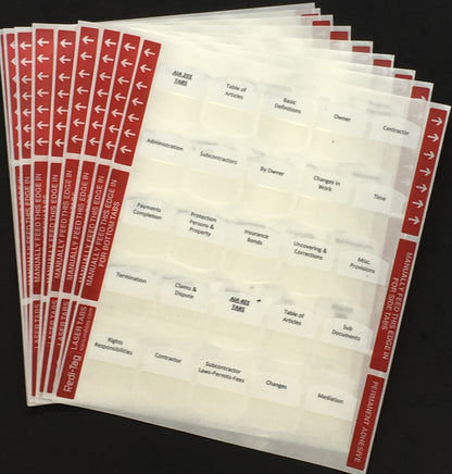 Pre-printed Tabs and Highlights for Florida State Business & Finance Book Package