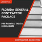 Florida Building Contractor Exam Complete Book Set - Highlighted & Tabbed