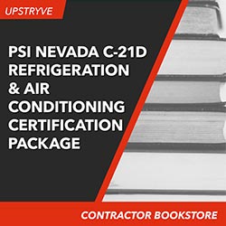 PSI Nevada C-21D Refrigeration and Air Conditioning Maintenance Contractor Certification Package