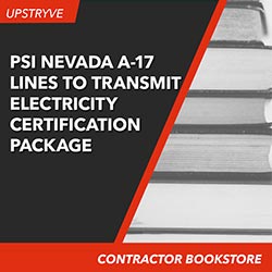 PSI Nevada A-17 Lines to Transmit Electricity Certification Package
