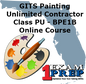 GITS Painting Unlimited Contractor - Class PU - BPE1B