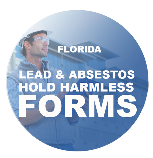 LEAD & ASBESTOS HOLD HARMLESS FORMS