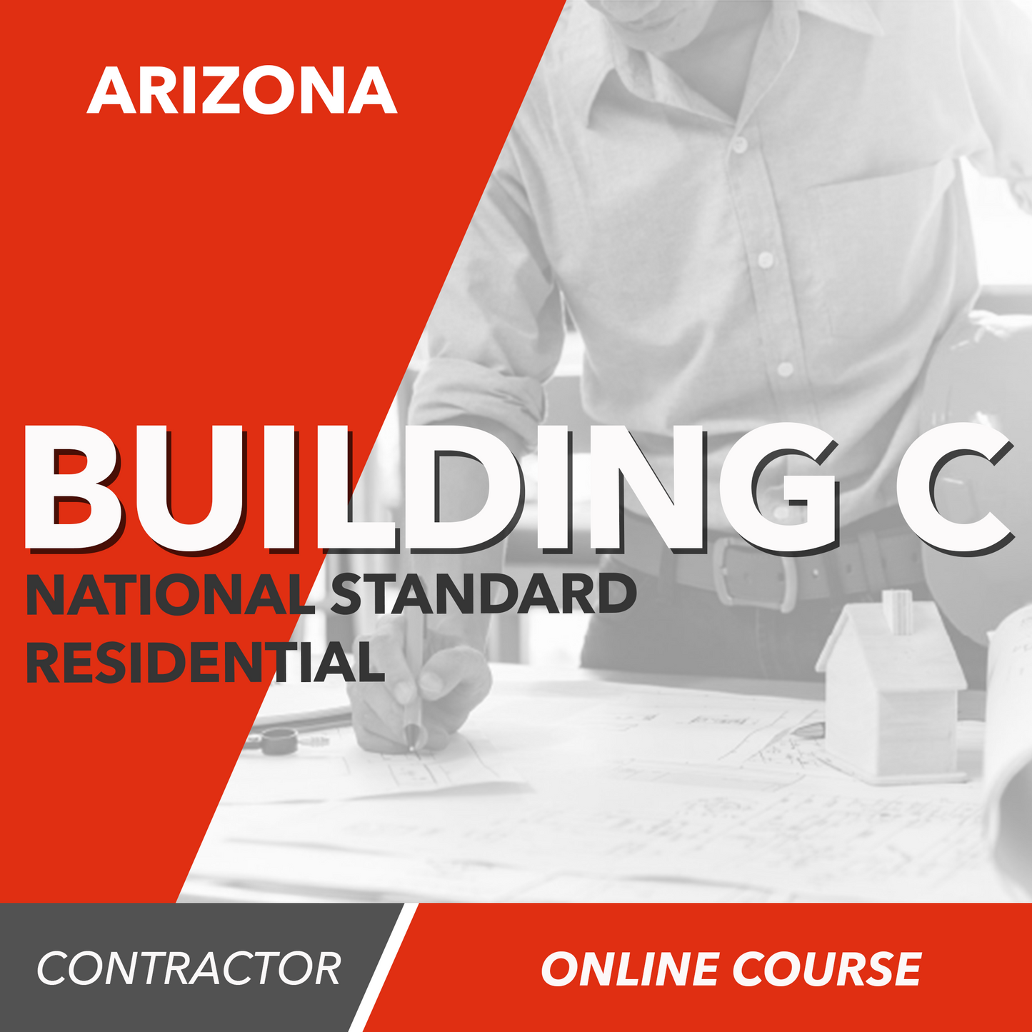ICC F13 National Standard Residential Building Contractor (C) Exam Prep [Online Course Only]
