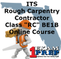 GITS Rough Carpentry Contractor - Class "RC" - BBE1B