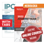 Nebraska Journeyman Plumber Study Guide with 2021 International Plumbing Code and Tabs
