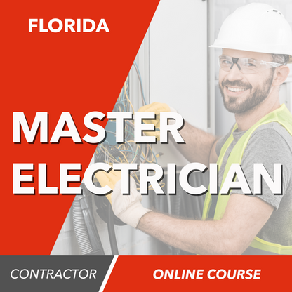 Upstryve's 2020 Master Electrician Exam Questions and Study Guide - ONLINE COURSE product image provided by UpStryve Book Store. Upstryve provides access to online contractor course content, exam prep, books, and practice test questions to students and professionals preparing for their state contracting exams.