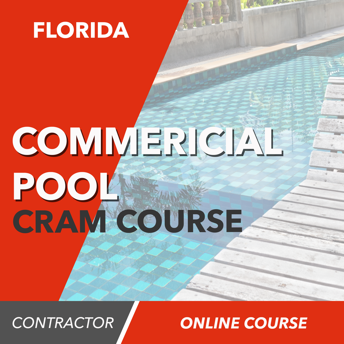 Florida Service Pool Contractor Exam Complete Book Set - Trade Books