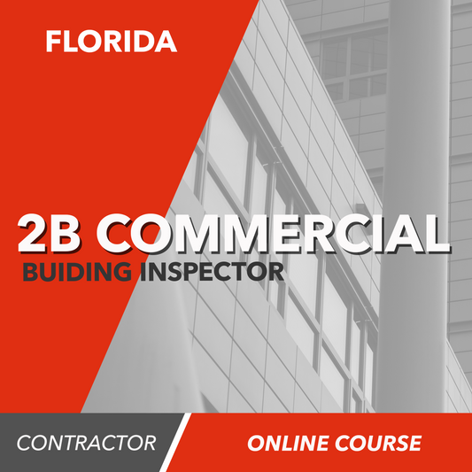 Florida 2B Commercial Building Inspector - Online Exam Prep Course
