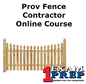 Prov Fence Contractor Course (County - Florida)