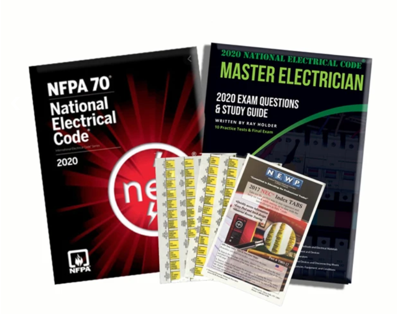 Upstryve's Arizona 2020 Master Electrician Study Guide & National Electrical Code Combo with Tabs product image provided by BTP. Upstryve provides access to online contractor course content, exam prep, books, and practice test questions to students and professionals preparing for their state contracting exams.