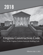 Virginia Uniform Statewide Building Code, 2018 - Part 1 Virginia Construction Code [Binder]