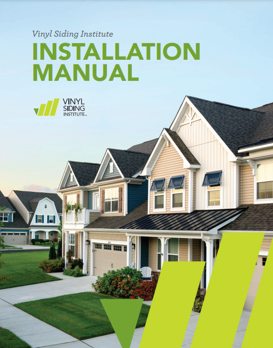 Vinyl Siding Installation Manual, 2020