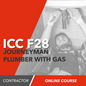 ICC F28 National Standard Journeyman Plumber with Gas Exam Prep  [Online Course Only]
