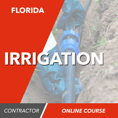 Florida Irrigation Contractor Exam Complete Book Set - Trade Books