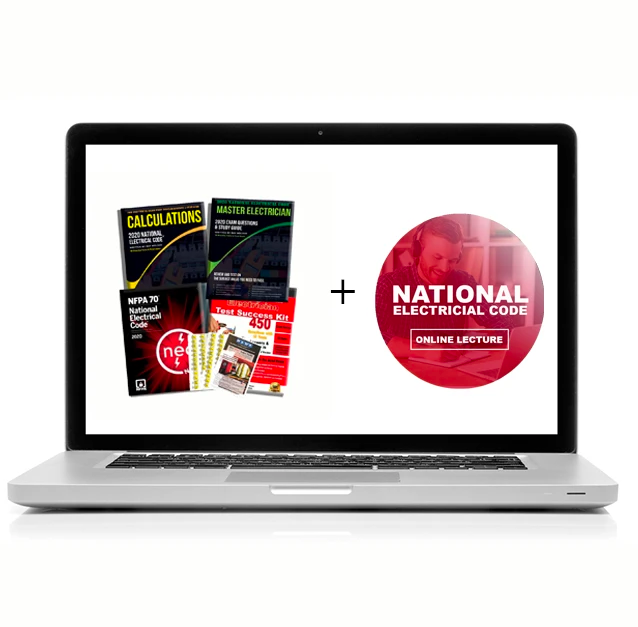 Upstryve's 2020 Complete Master Electrician Plus Package product image provided by UpStryve Book Store. Upstryve provides access to online contractor course content, exam prep, books, and practice test questions to students and professionals preparing for their state contracting exams.