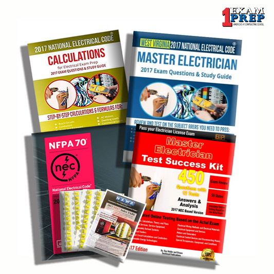 Master Electrician Exam Prep Package NFPA